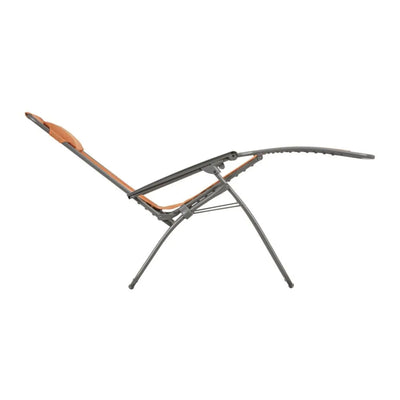 Lafuma R Clip Reclining Foldable Zero Gravity Relaxation Patio Chair, Clementine - VMInnovations
