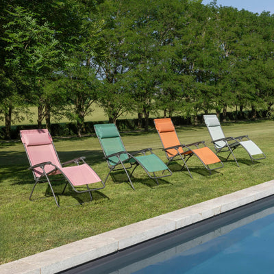 Lafuma R Clip Reclining Foldable Zero Gravity Relaxation Patio Chair (Open Box) - VMInnovations