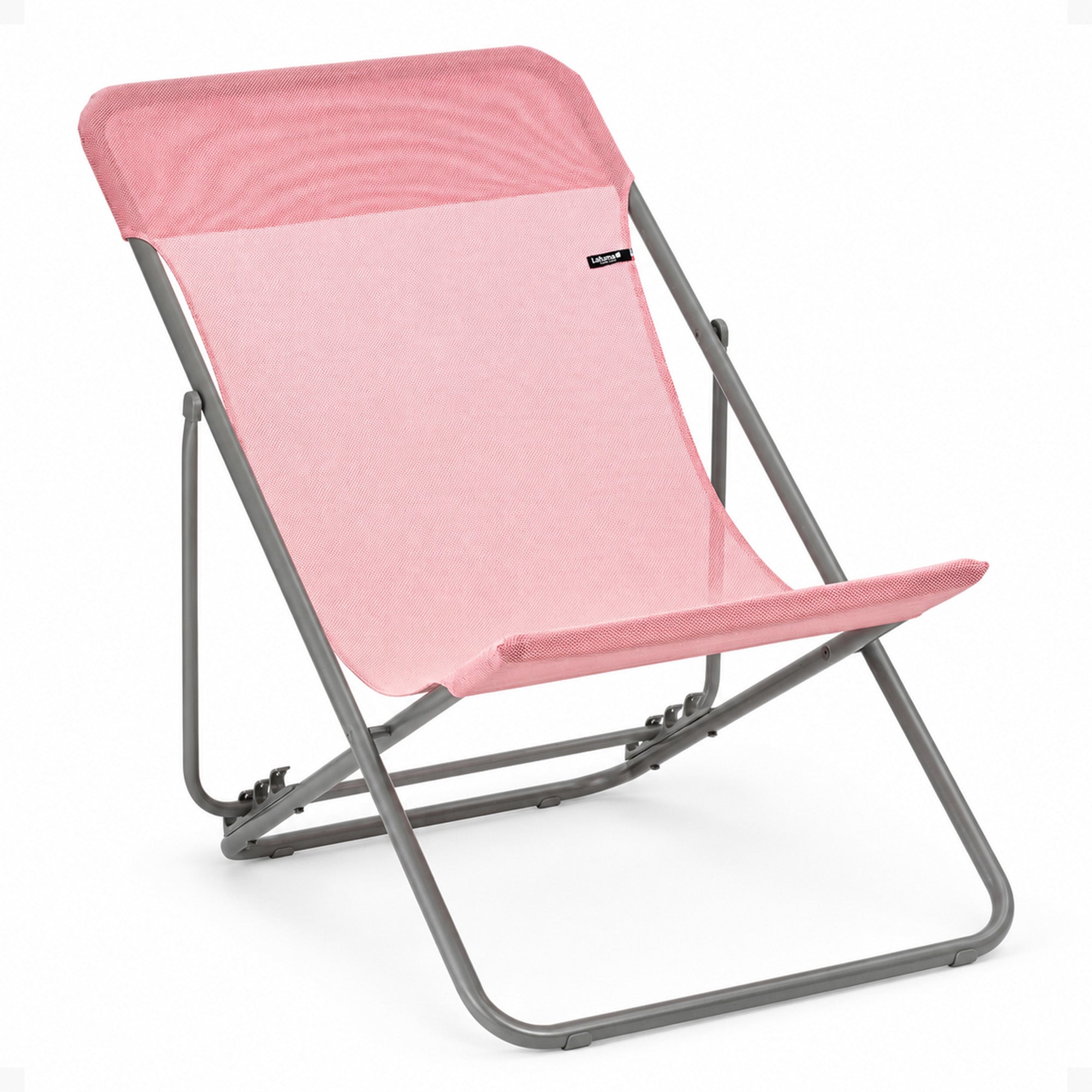 Lafuma Maxi Transat Colorblock Foldable Reclining Sling Deck Chair (Open Box)
