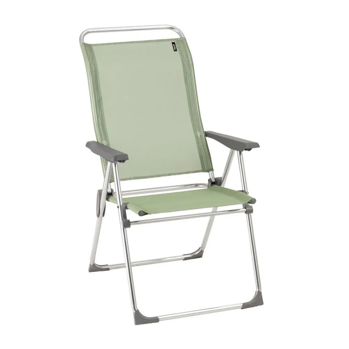 Lafuma Alu Cham 5 Seating Position Folding Outdoor Armchair, Seigle (Open Box)