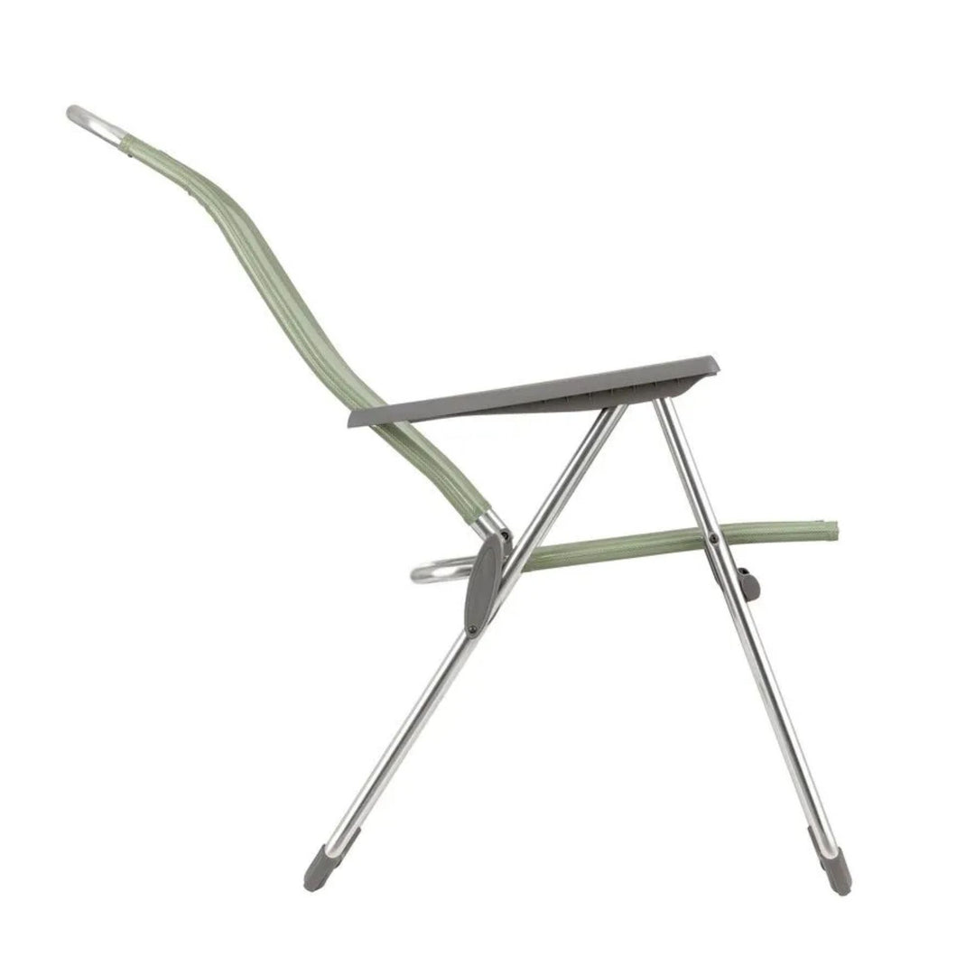 Lafuma Alu Cham 5 Seating Position Folding Outdoor Armchair, Seigle (Open Box)