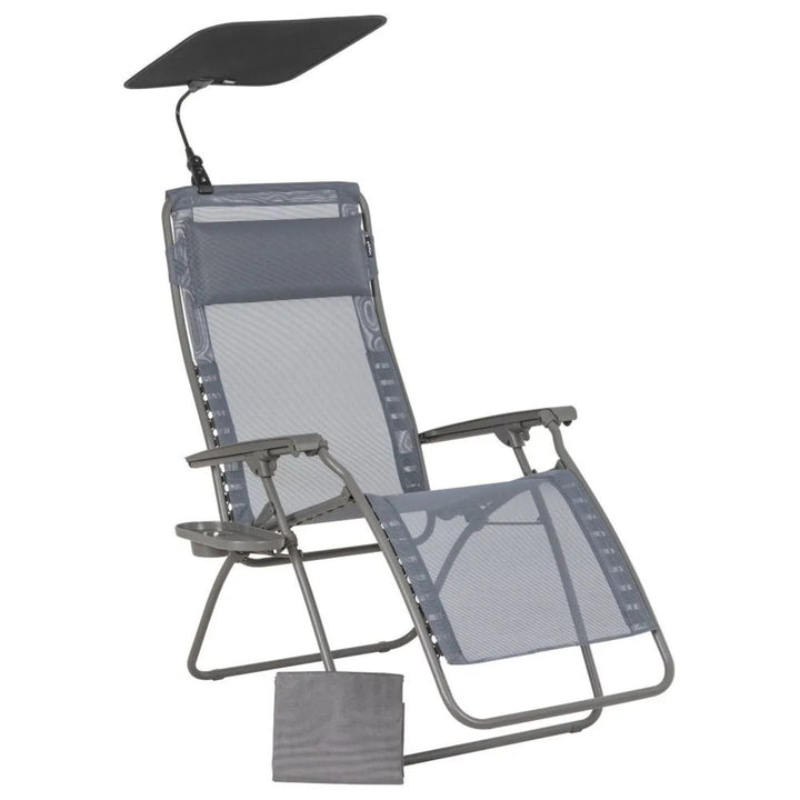 Lafuma Zen Edition Adjustable Relaxation Chair, Multi-Position Armchair, Grey