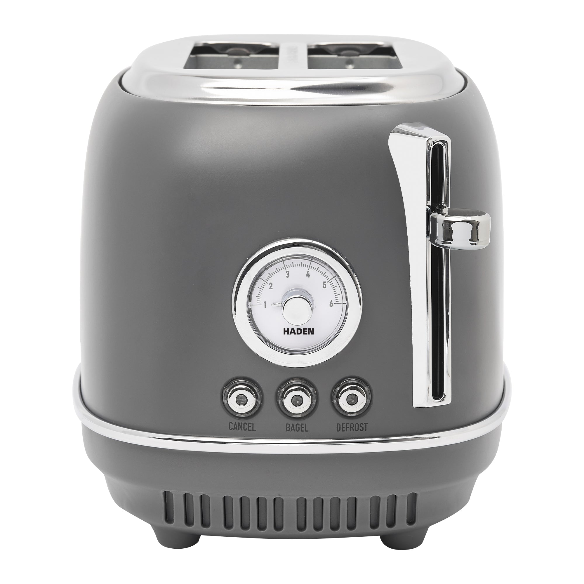 Haden Chelsea Stainless Steel 2 Slice Toaster, Extra Wide Slots  (Open Box) - VMInnovations