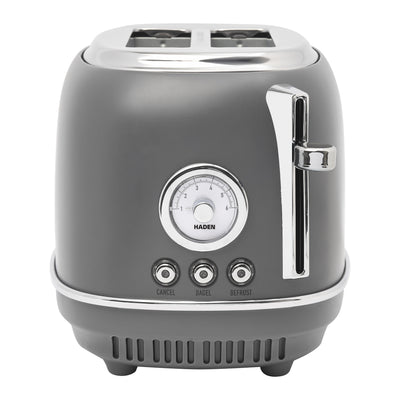 Haden Chelsea Stainless Steel 2 Slice Toaster, Extra Wide Slots  (Open Box) - VMInnovations