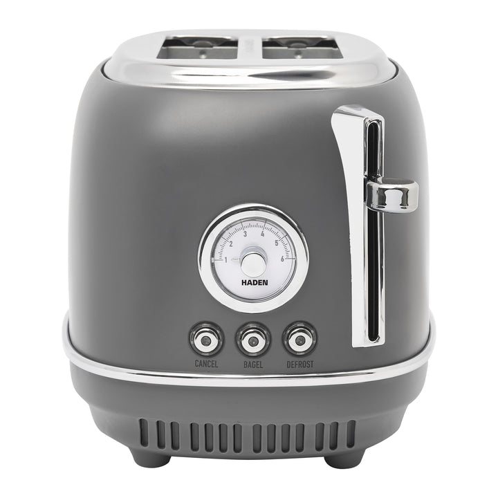 Haden Chelsea Stainless Steel 2 Slice Toaster, Extra Wide Slots  (Open Box) - VMInnovations