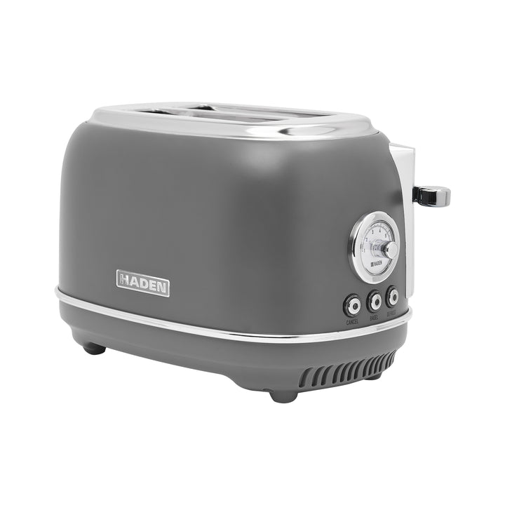 Haden Chelsea Stainless Steel 2 Slice Toaster, Extra Wide Slots  (Open Box) - VMInnovations