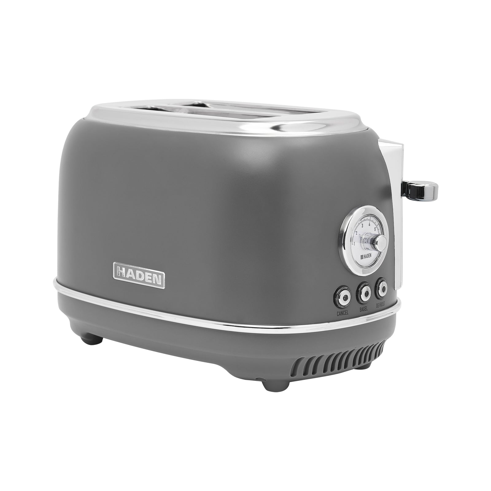 Haden Chelsea Stainless Steel 2 Slice Toaster, Extra Wide Slots  (Open Box) - VMInnovations