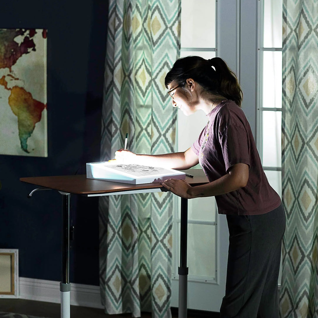 Artograph LightTracer 2 LED Lightbox, 12"x18" Drawing Board w/Storage (Open Box)