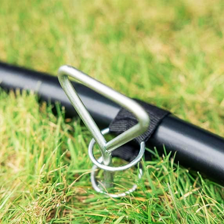 JumpFlex Trampoline ANCHORKIT Corkscrew Shape Steel Stakes Heavy Duty Accessory - VMInnovations