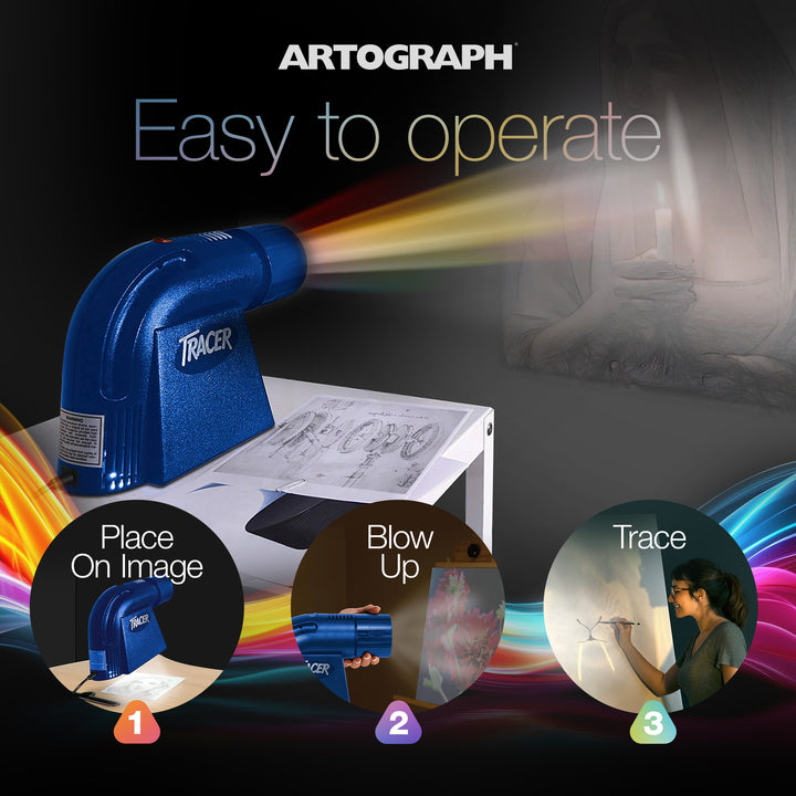 Artograph LED Tracer Opaque Art Projector for Tracing, Drawing, & Crafting(Used)