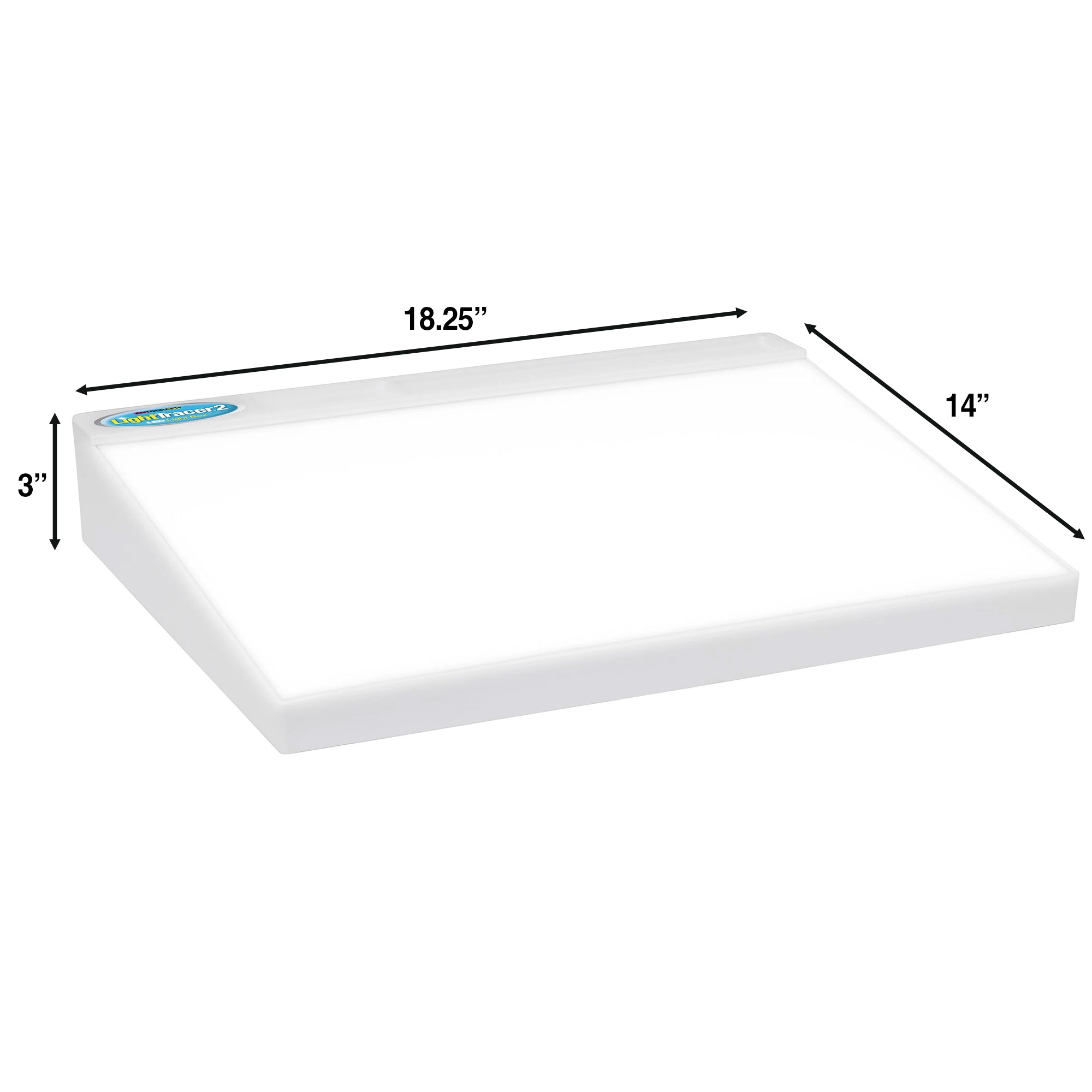 Artograph LightTracer 2 LED Lightbox, 12" x 18" Lighted Drawing Board w/Storage - VMInnovations