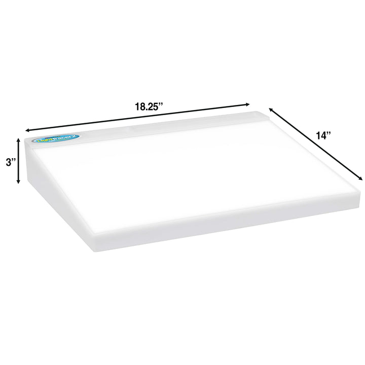 Artograph LightTracer 2 LED Lightbox, 12" x 18" Lighted Drawing Board w/Storage