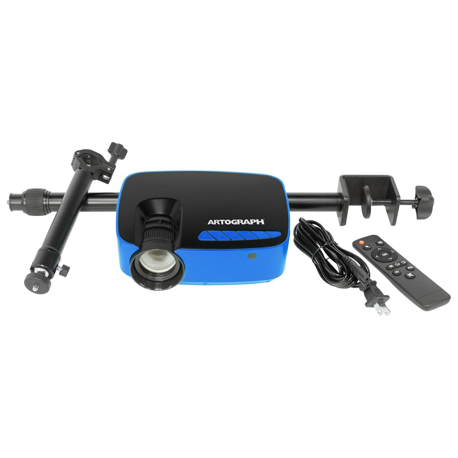 Artograph Smart HD Digital Art Projector, Wi Fi, Clamp Stand, Flare 100, Blue - VMInnovations