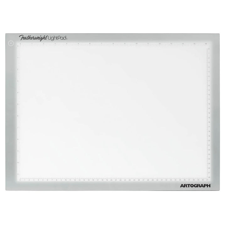 Artograph Featherweight 12" x 17" Dimmable Slim Lightpad for Drawing & Tracing