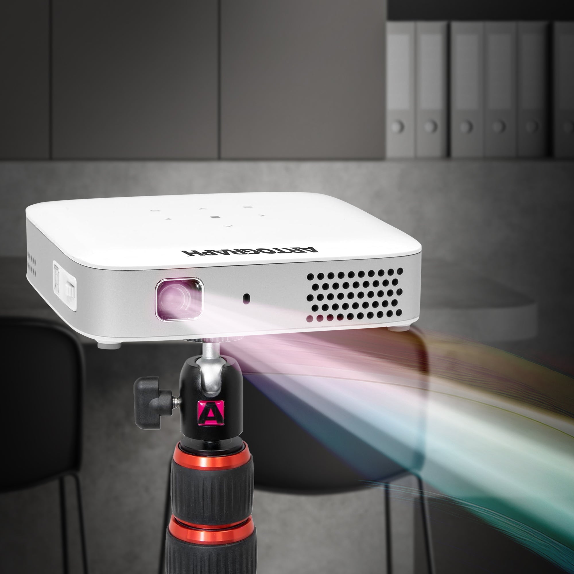 Artograph Smart LED Art Projector, Auto Focus Grids + Adjustable Projector Stand