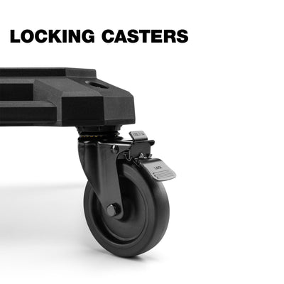 ToughBuilt 4-Wheel Cart, Rolling Dolly for StackTech Tool Boxes (Open Box)