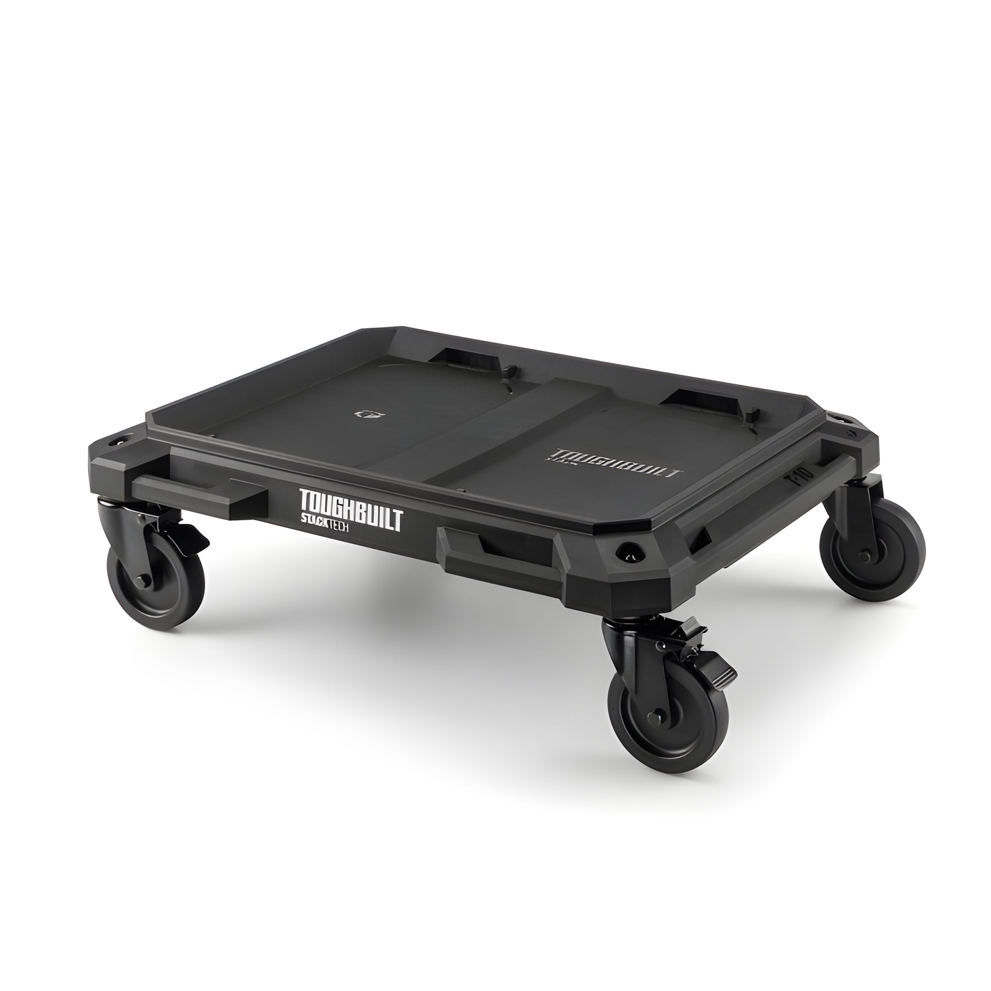ToughBuilt 4-Wheel Cart, Rolling Dolly for StackTech Tool Boxes (For Parts)