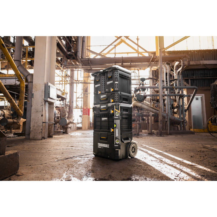 ToughBuilt StackTech Compact Low-Profile Organizer with Auto-Locking Interface