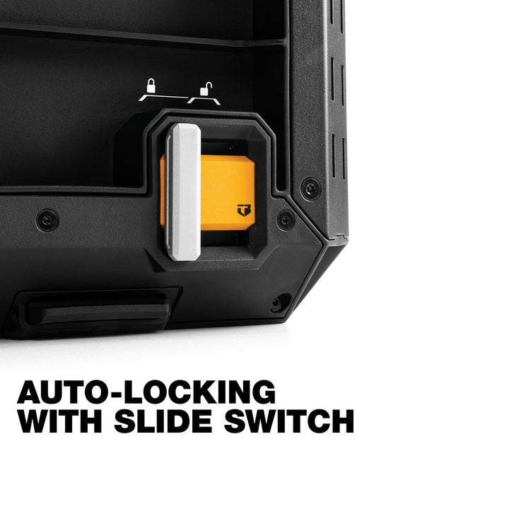 ToughBuilt StackTech Tool Crate with Auto-Locking Interface & Large (Open Box)