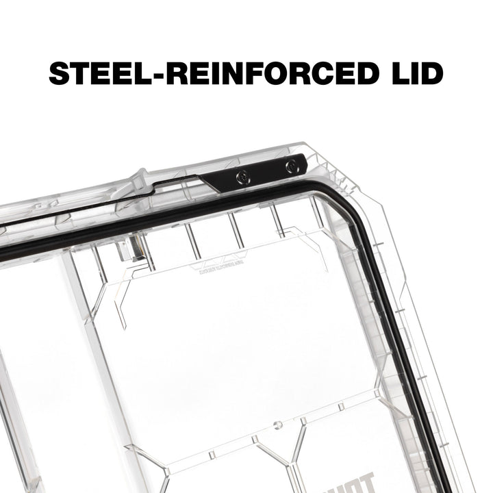 ToughBuilt StackTech Low Profile Organizer with Auto-Locking Interface and Bins
