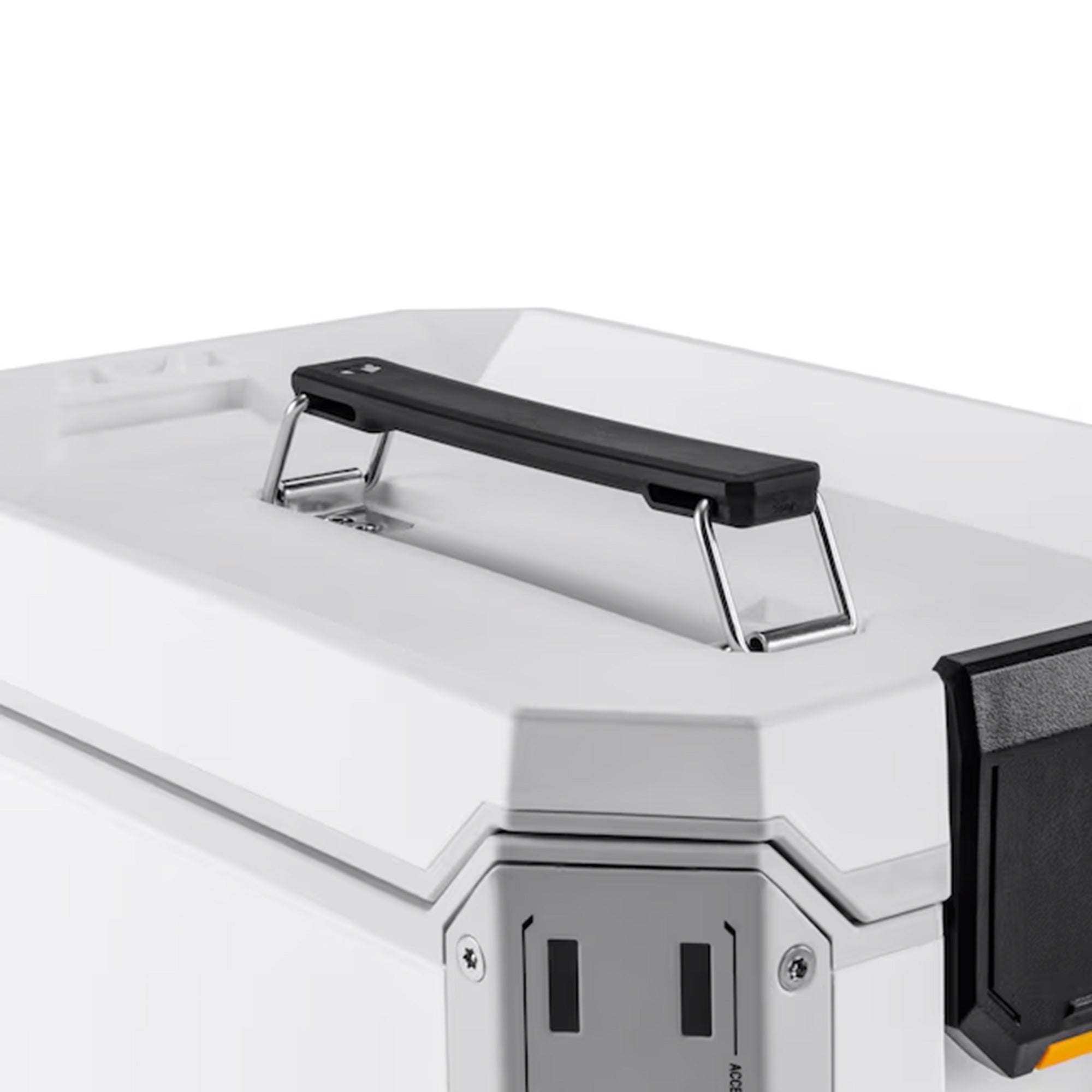 ToughBuilt StackTech Compact Cooler, Stackable 16 Qt Hard Shell Ice Chest, White - VMInnovations