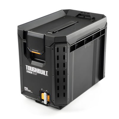ToughBuilt Compact Tool Box Lockable Organizer w/Removable Tray (Open Box)