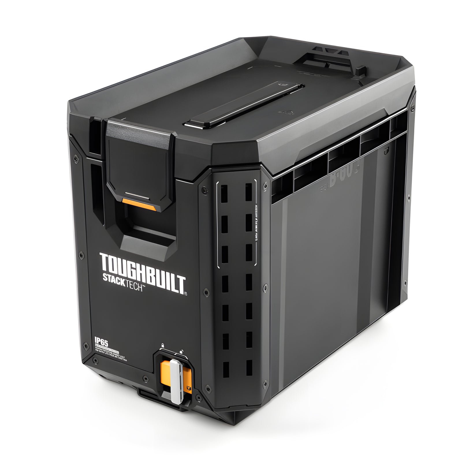 ToughBuilt Compact Tool Box Lockable Organizer w/Removable Tray (Open Box) - VMInnovations