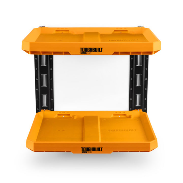 ToughBuilt StackTech 2-Shelf System, Wall Mounted Tool Storage Shelves(Open Box)