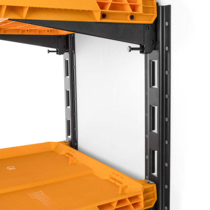 ToughBuilt StackTech 2-Shelf System, Wall Mounted Tool Storage Shelves(Open Box)