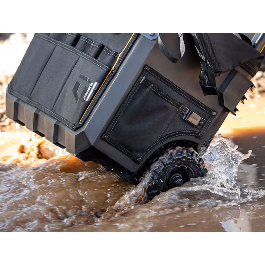 ToughBuilt Rolling Storage Tool Bag Organizer, XXL Massive Mouth, (Open Box)