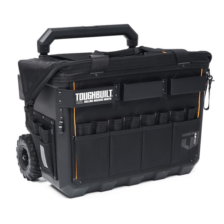 ToughBuilt Rolling Storage Tool Bag Organizer, XXL Massive Mouth, (Open Box)