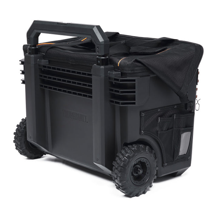 ToughBuilt Rolling Storage Tool Bag Organizer, XXL Massive Mouth, (Open Box)