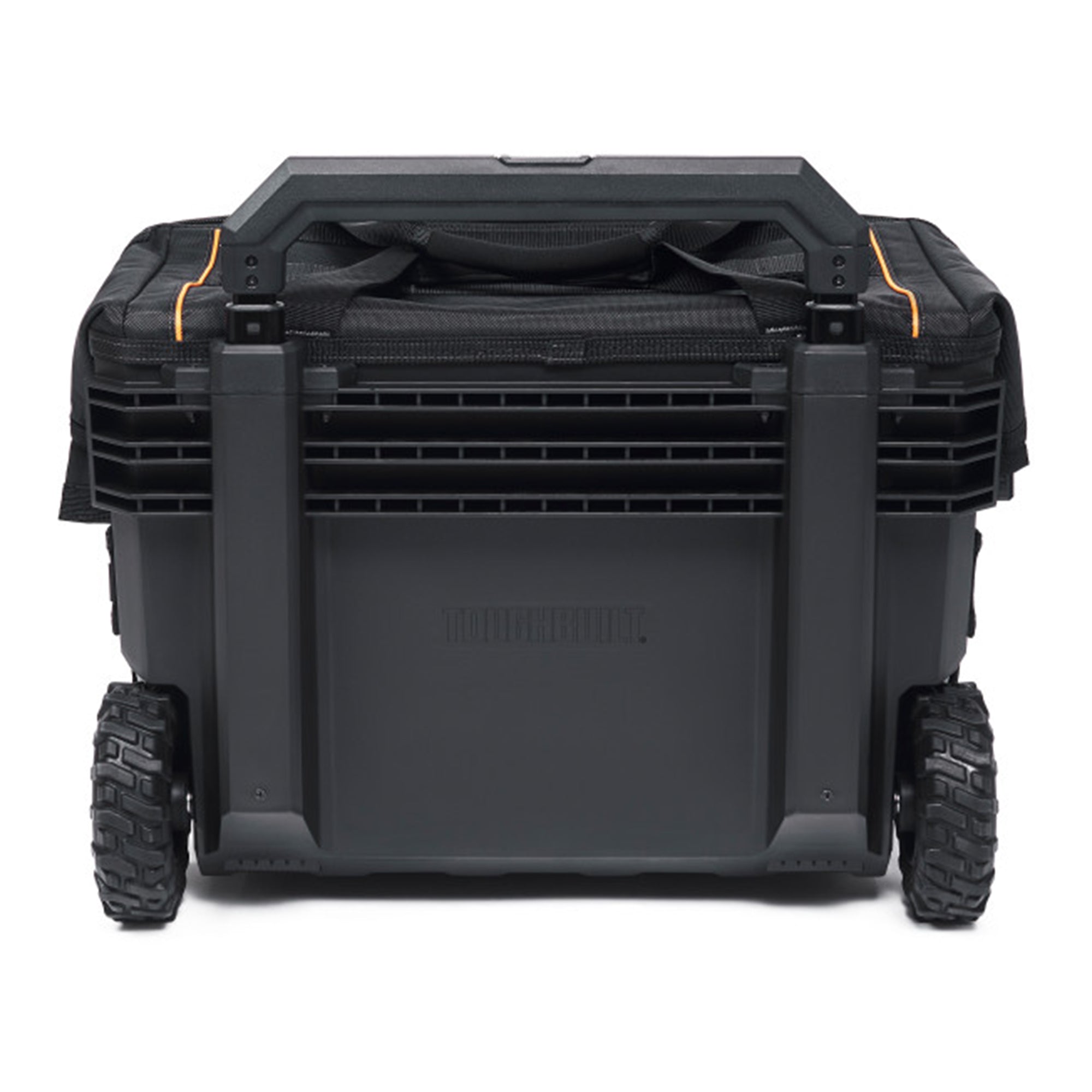 ToughBuilt Rolling Storage Tool Bag Pouch Organizer, XXL Massive Mouth, Black - VMInnovations