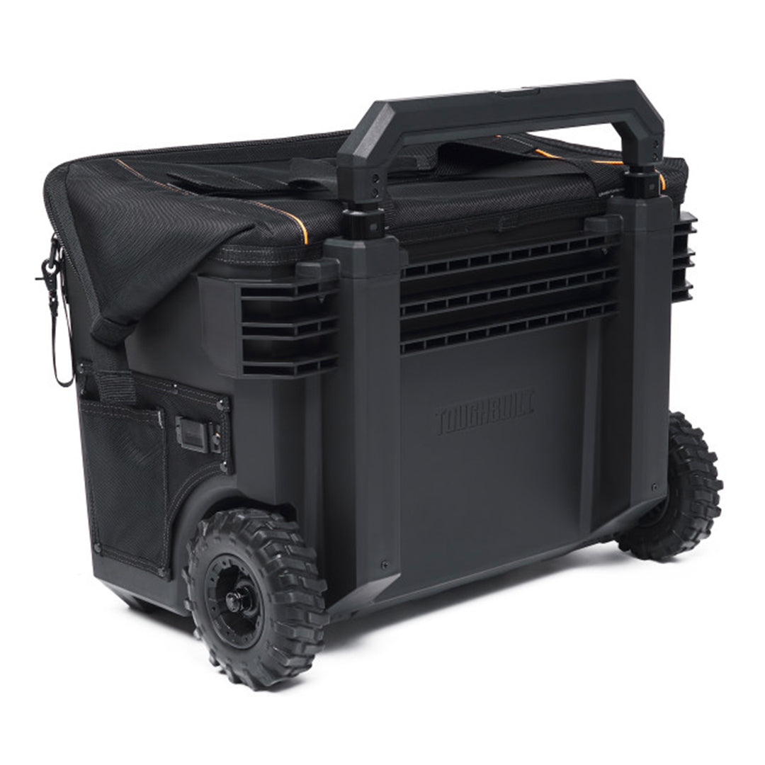 ToughBuilt Rolling Storage Tool Bag Organizer, XXL Massive Mouth, (Open Box)