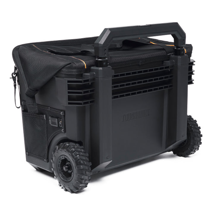 ToughBuilt Rolling Storage Tool Bag Organizer, XXL Massive Mouth, (Open Box)