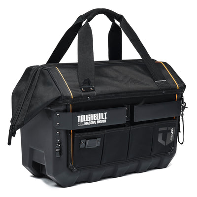 ToughBuilt Waterproof Storage Tool Bag Pouch Organizer, XL Massive Mouth (Used) - VMInnovations