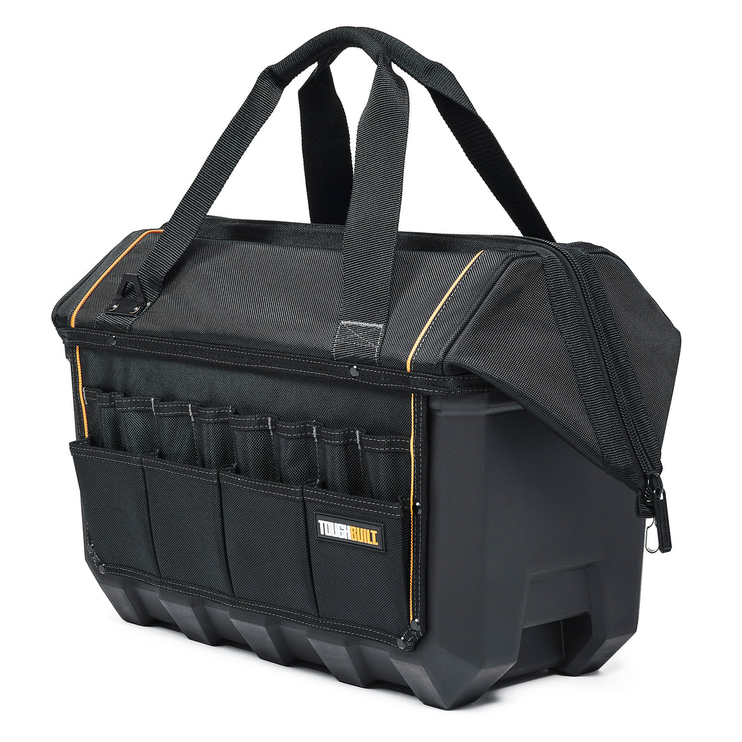 ToughBuilt Waterproof Storage Tool Bag Pouch Organizer, XL Massive Mouth (Used) - VMInnovations