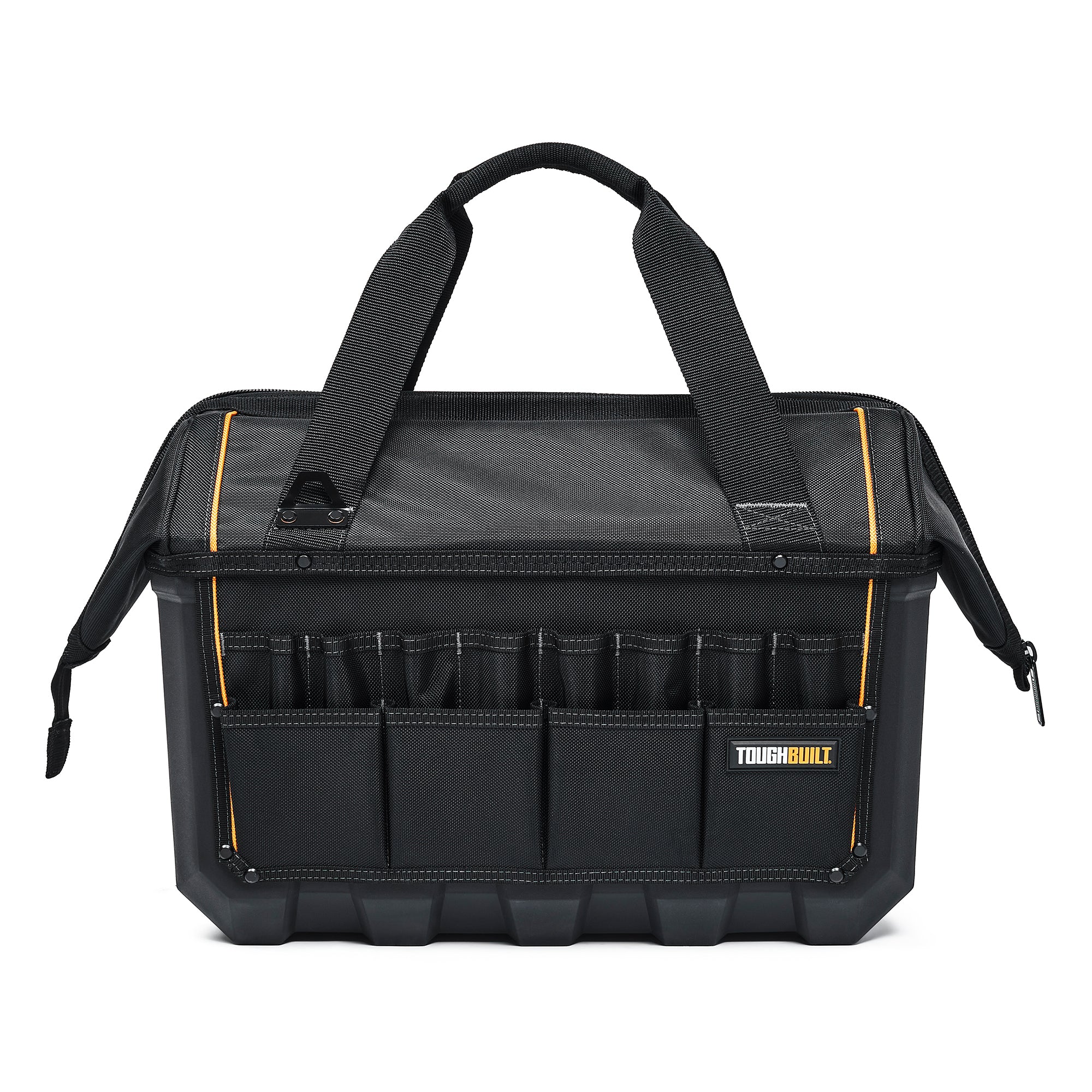 ToughBuilt Waterproof Storage Tool Bag Pouch Organizer, XL Massive Mouth, Black - VMInnovations