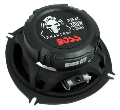 4) BOSS P55.4C 5.25" 600W 4-Way Car Coaxial Audio Speakers Stereo P554C 2 PAIR