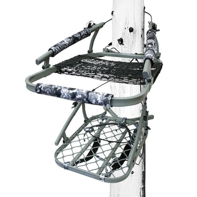Hawk Ultra-Lite Climber, Tree Stand, Hammock Net Seat, 38.75x23.25" (Open Box) - VMInnovations