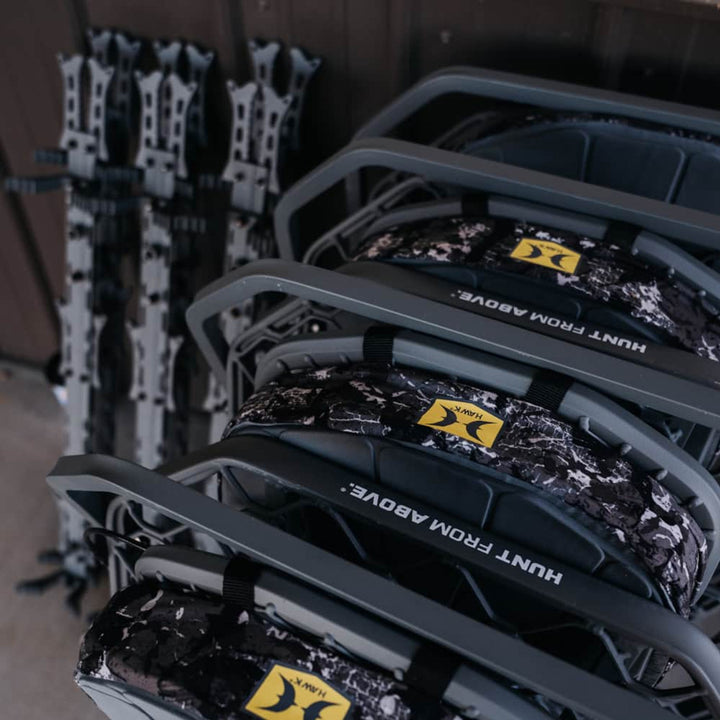 Hawk Helium Pro Hang-On Tree Stand, Memory Foam Seat, 34.75x24.5" (Open Box)