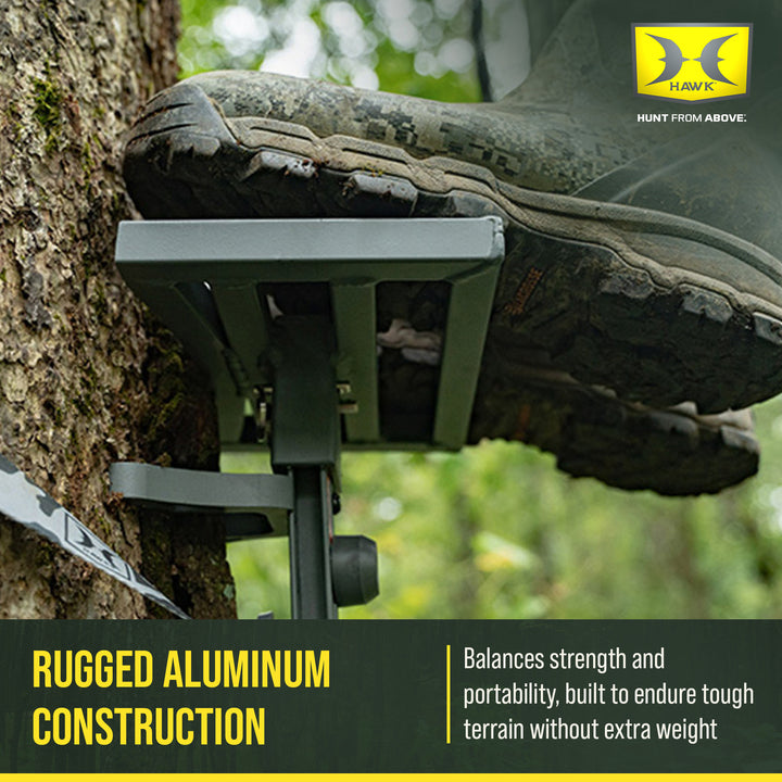 Hawk Helium Hammock Small Platform, Lightweight Tree Stand Hunting Gear, 10x6"