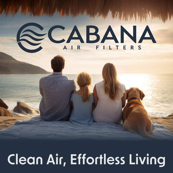 Cabana Air Filters 6pk HVAC Furnace Air Filters, MERV 11, 16 x 25 x 1 (Open Box)