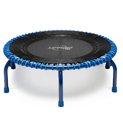 JumpSport 350 PRO Fitness Trampoline, Cardio Equipment, 39", Blue (Open Box) - VMInnovations