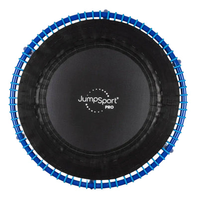 JumpSport 350 PRO Fitness Trampoline, Cardio Workout Equipment, 39 Inch, Blue - VMInnovations