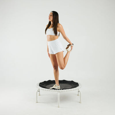 JumpSport 350 PRO Fitness Trampoline, Cardio Workout Equipment, 39" (Open Box) - VMInnovations