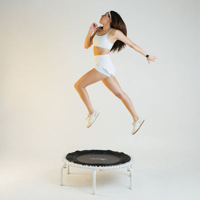 JumpSport 350 PRO Fitness Trampoline, Cardio Workout Equipment, 39" (Open Box) - VMInnovations