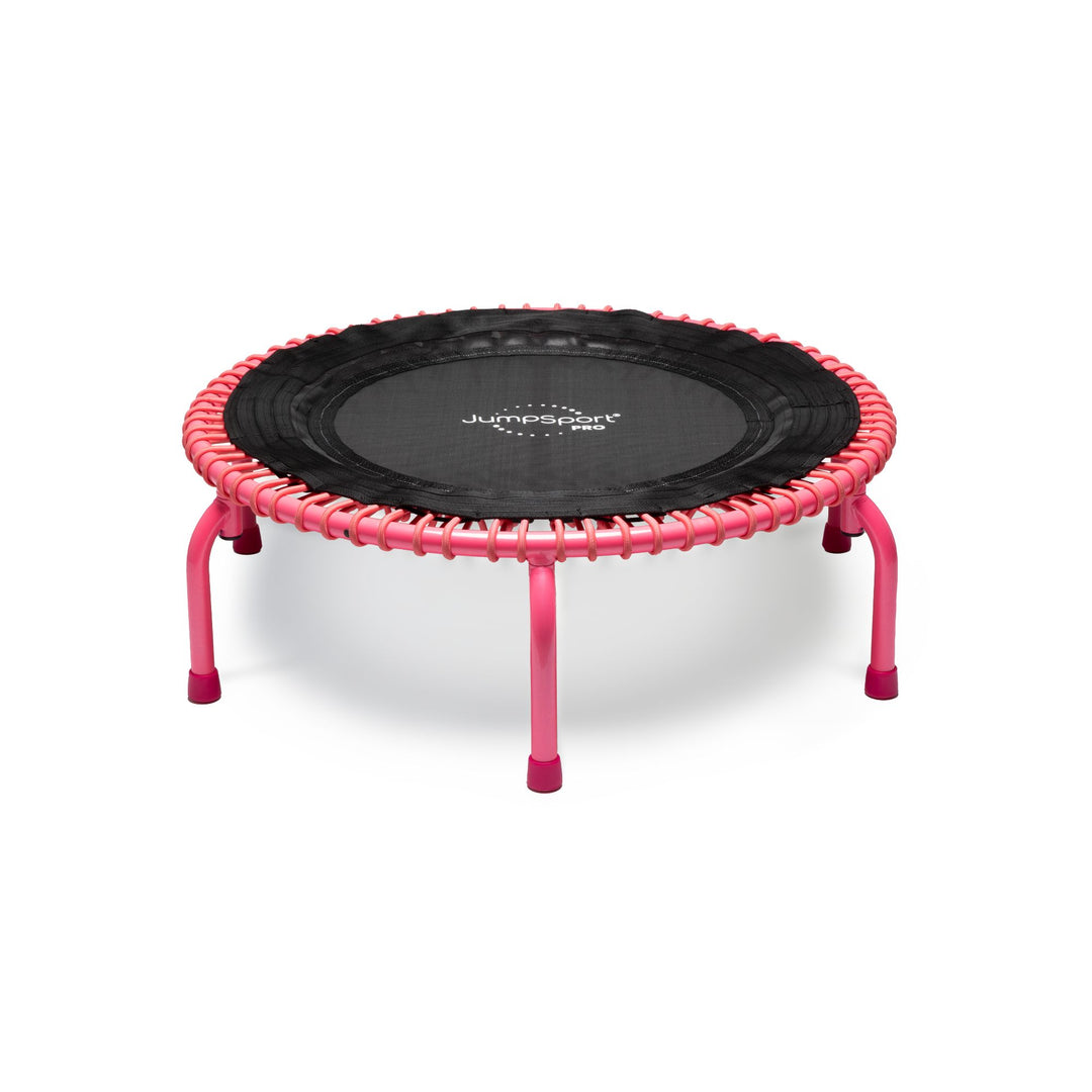 JumpSport 350 PRO Fitness Trampoline, Cardio Workout Equipment, 39 Inch, Blossom