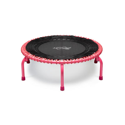 JumpSport 350 PRO Fitness Trampoline, Cardio Workout Equipment, 39 Inch, Blossom - VMInnovations