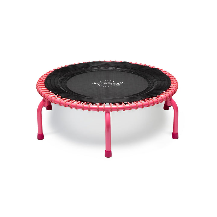JumpSport 350 PRO Fitness Trampoline, Cardio Workout Equipment, 39 Inch, Blossom